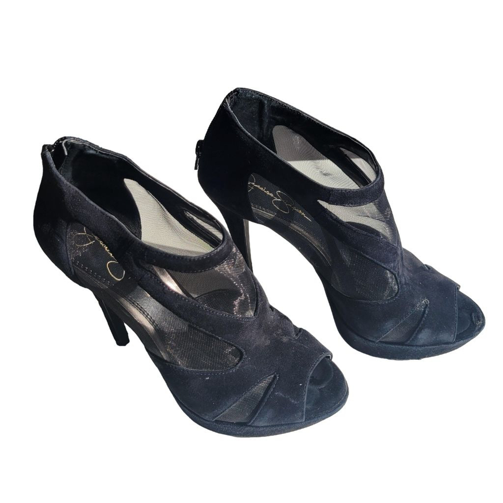 Women's Jessica Simpson Heels Black Size 8.5